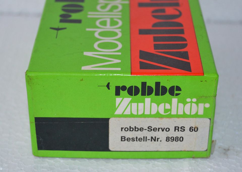 Retro Robbe Servo RS 60 in Originalverpackung in Lennestadt