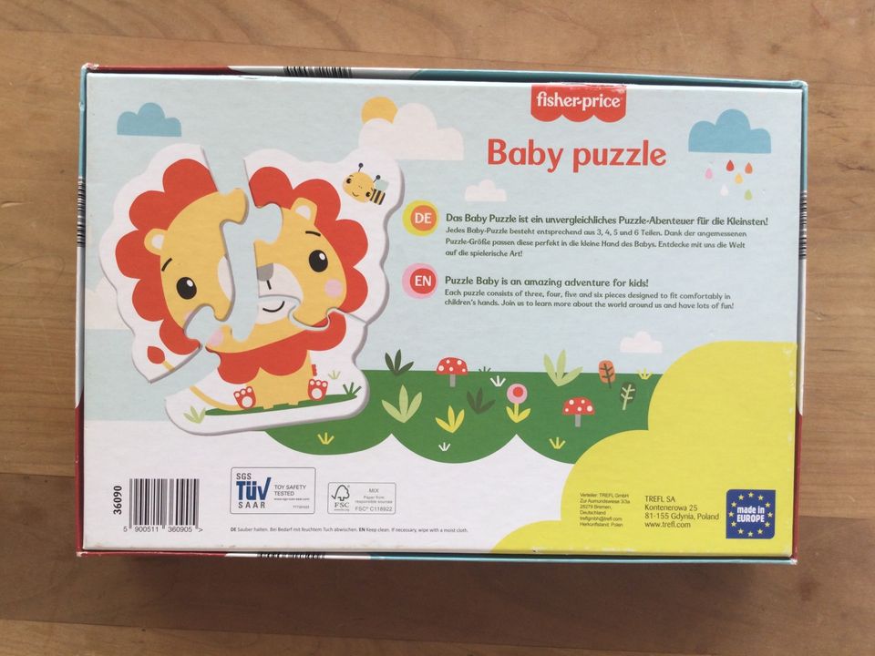 Erstes Baby Puzzle ab 2 Jahre 3 4 5 6 Teile Trefl Puzzles in Murnau am Staffelsee