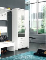 Schuhschrank Garderobe Mehrzweckschrank Weiß Spiegel Vito Space|| Niedersachsen - Bad Fallingbostel Vorschau