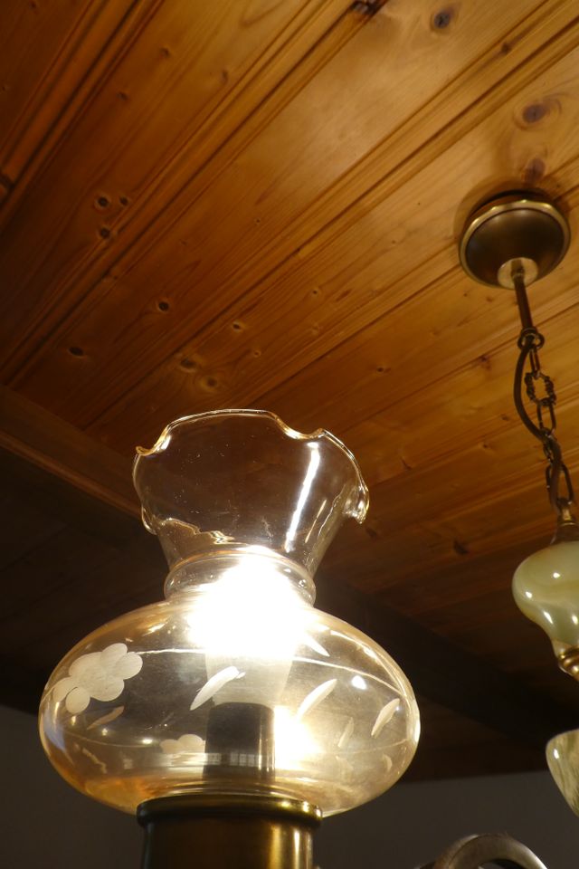 6 Retro Lampenschirm ca.70 Jahre in Laaber