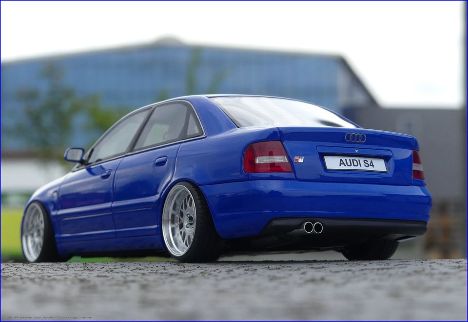 1:18 Audi A4 B5 S4 Limousine - Modell-Tuning-Umbau 