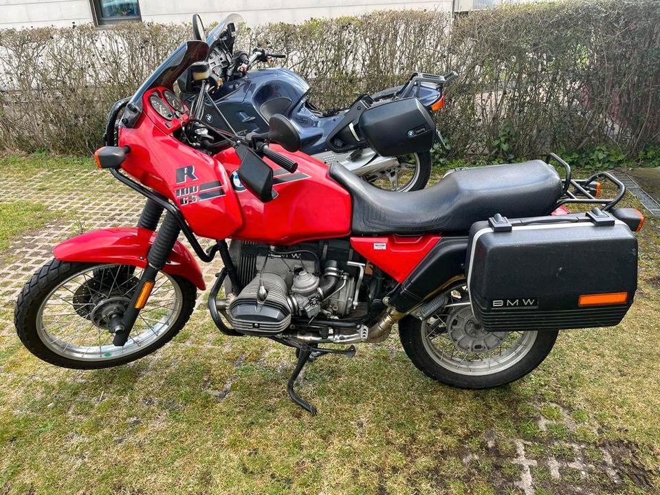 BMW R 100 GS E247 Schwalbe 48500km in Pleinfeld