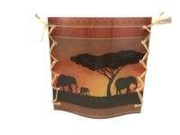 Stimmungslicht "Elefantenkarawane" Afrika Deko handmade Nordrhein-Westfalen - Erkelenz Vorschau