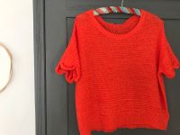 Strickshirt orange rot tshirt Pulli S M Bonn - Weststadt Vorschau