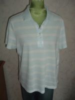 Damen Polo Shirt Gr. 48 XL mint weiss T-Shirt Porto 2,50 Euro Brandenburg - Caputh Vorschau