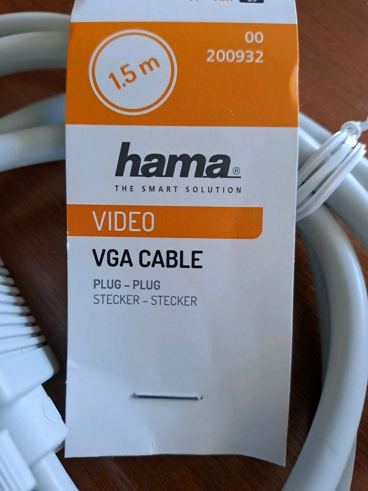 Stecker -  Stecker VGA Cable. Neu mit Etikett. in Berlin