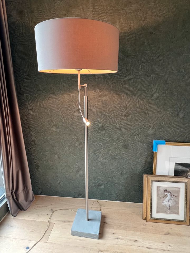 Stehlampe beige 150 cm in Verl