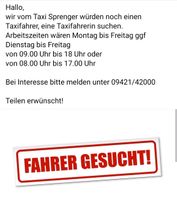 Taxifahrer gesucht Bayern - Straubing Vorschau