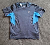 T-Shirt Sport-Shirt adidas Gr. 128 blau Baden-Württemberg - Rutesheim   Vorschau