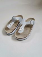 Sandalen Damen Gr 38 weiss Silber neu Bayern - Stadtbergen Vorschau