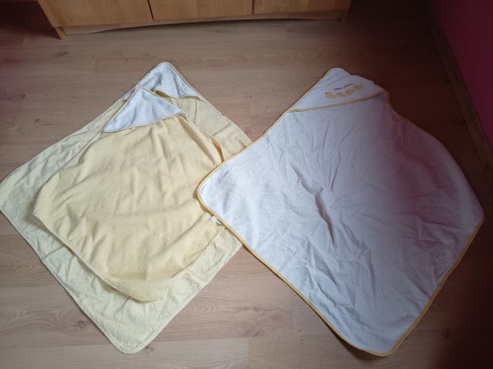 3 Kapuzenhandtücher, Baby Handtuch in Welschbillig