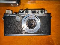 Leica III DRP Kamera mit LEITZ Elmar F=5cm 1:3,5 Objektiv Baden-Württemberg - Karlsruhe Vorschau