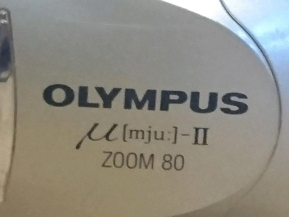 OLYMPUS MJU-II Zoom 80, Analog-Kamera, Blitz geht NICHT!! in Berlin