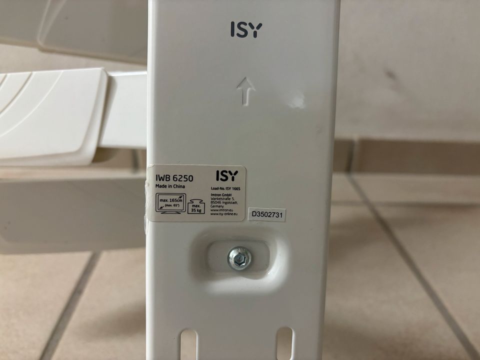 ISY TV Wandhalterung max. 65 Zoll oder 35 Kg neigbar in Nottuln