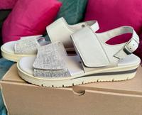 Vitaform Sandale weiß/Silber neu Gr. 39 Leipzig - Altlindenau Vorschau