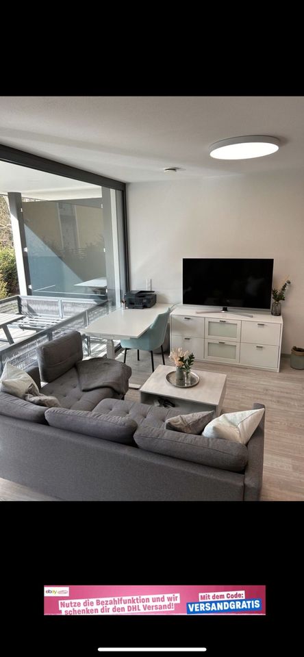 Moderne 1-Zimmer-Wohnung mit Terrasse und Garten in Neuburg a.d. Donau