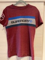 Superdry: T-Shirt Gr. M rot blau grau Niedersachsen - Weyhe Vorschau