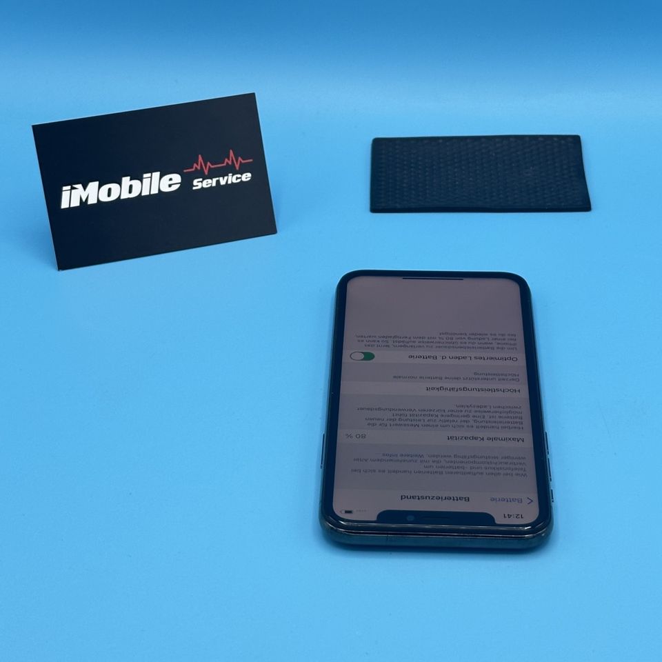 ❌ iPhone X 64GB Black Akkukap.: 80% Gebraucht N369 ❌ in Berlin