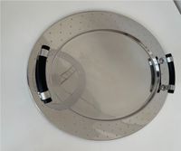 ‼️ Alessi Tablett Oval Edelstahl 58x45,5 von Michael Graves Sachsen-Anhalt - Halle Vorschau