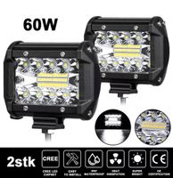 2x 60W LED Arbeitsscheinwerfer Offroad Scheinwerfer 12V 24V Hessen - Bebra Vorschau