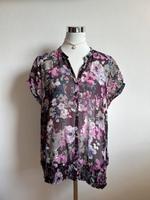 Bluse kurzarm Sommerbluse lila gr XXXL gr 46 Bayern - Marklkofen Vorschau