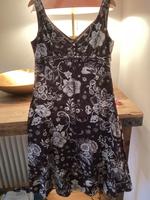 Leinenkleid mit Baumwolle Sommerkleid Trägerkleid MIDI 36/38 Brandenburg - Kleinmachnow Vorschau