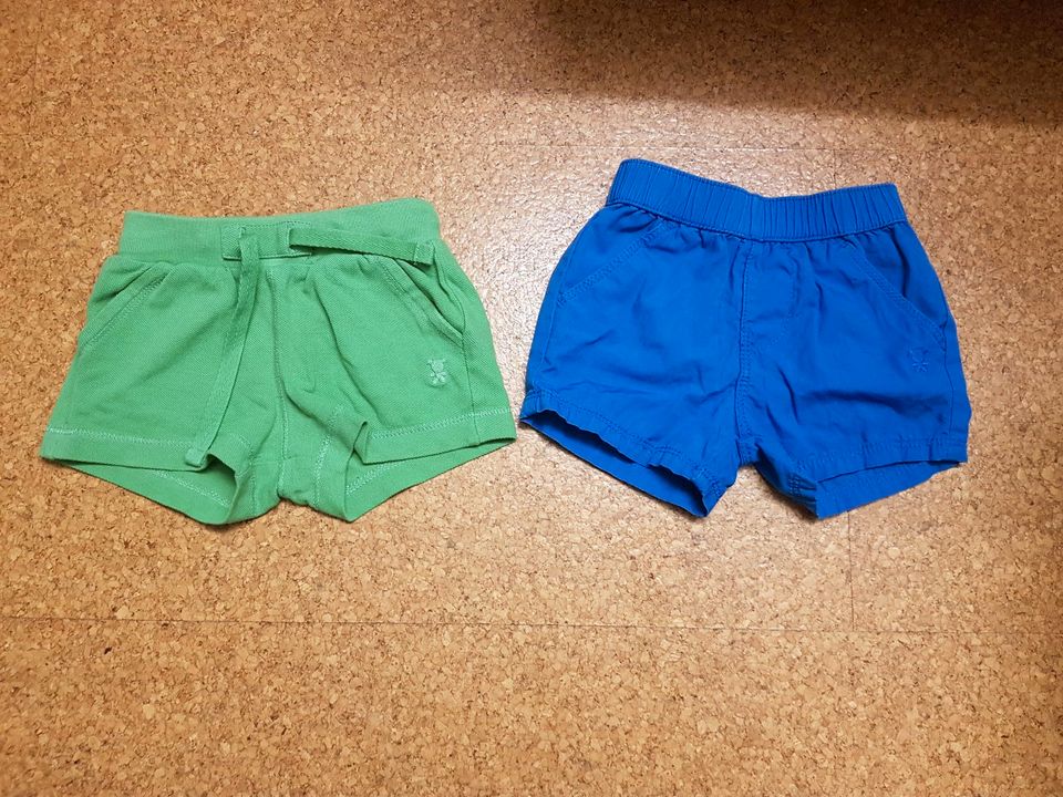2 Shorts von Originals aus Italien blau grün kurze Hose in Ravensburg