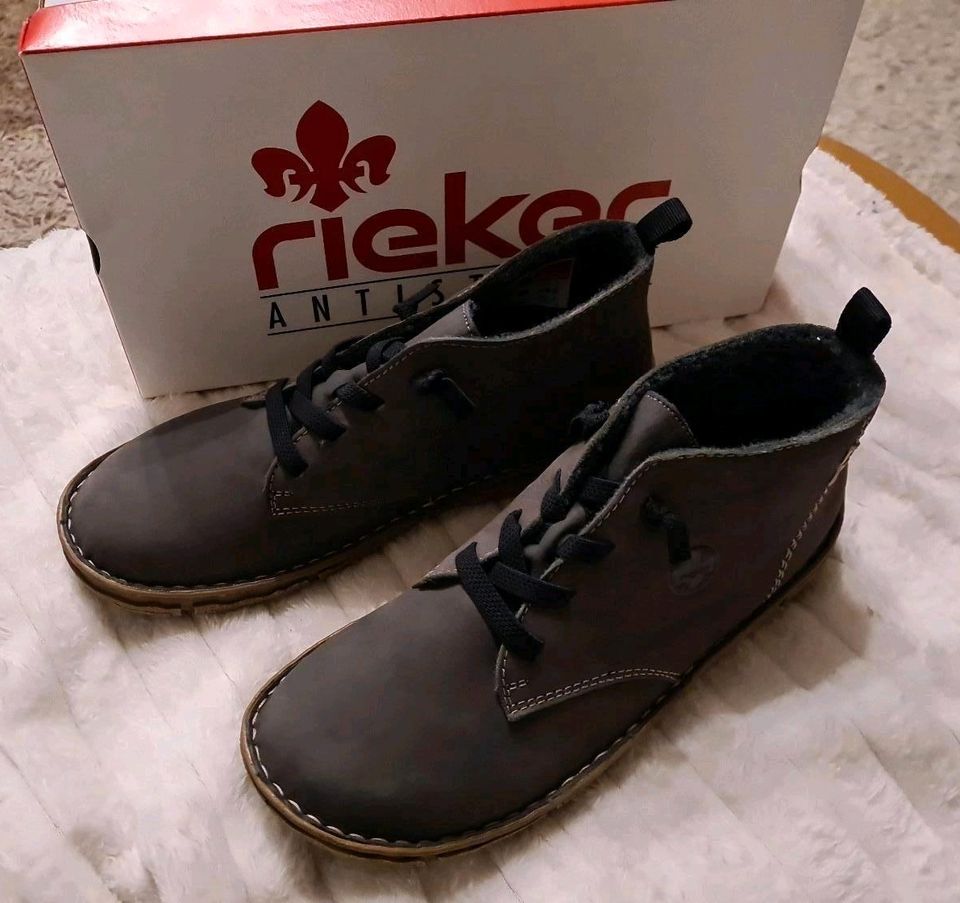 Rieker Winterstiefel  Gr. 39 warmfutter NEU in Wolfhagen 