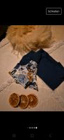 T-shirt & Shorts blau Herbst handmade Baumwolle Sommer set Niedersachsen - Barver Vorschau