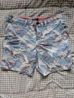 SUPERDRY Herren Shorts W34 hellblau Palmenblattmotiv Niedersachsen - Wolfsburg Vorschau