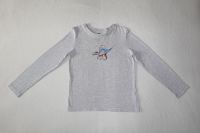 !!! TOLL !!! Gr. 134/140 H&M Langarm-Shirt grau Dinosaurieser Rostock - Hansaviertel Vorschau