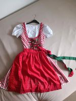 Dirndl mit Bluse und Schürze Rot/Grün Baden-Württemberg - Ummendorf Vorschau