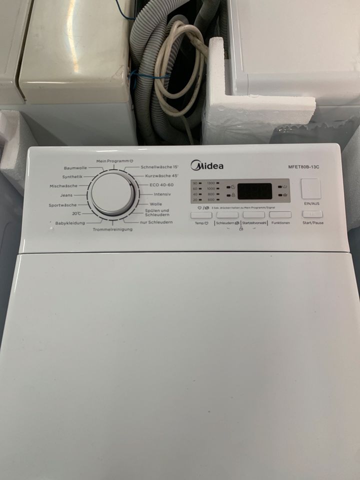 Neue Midea Waschmaschine Toplader 8kg Angebot in Bonn