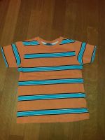 T-Shirt gr. 116 h&m Orange gestreift Bayern - Oberviechtach Vorschau