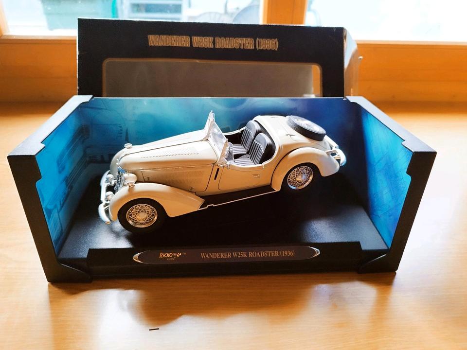 Ricko Wanderer Roadster 1937 Miniature Car 1/18 | eBay