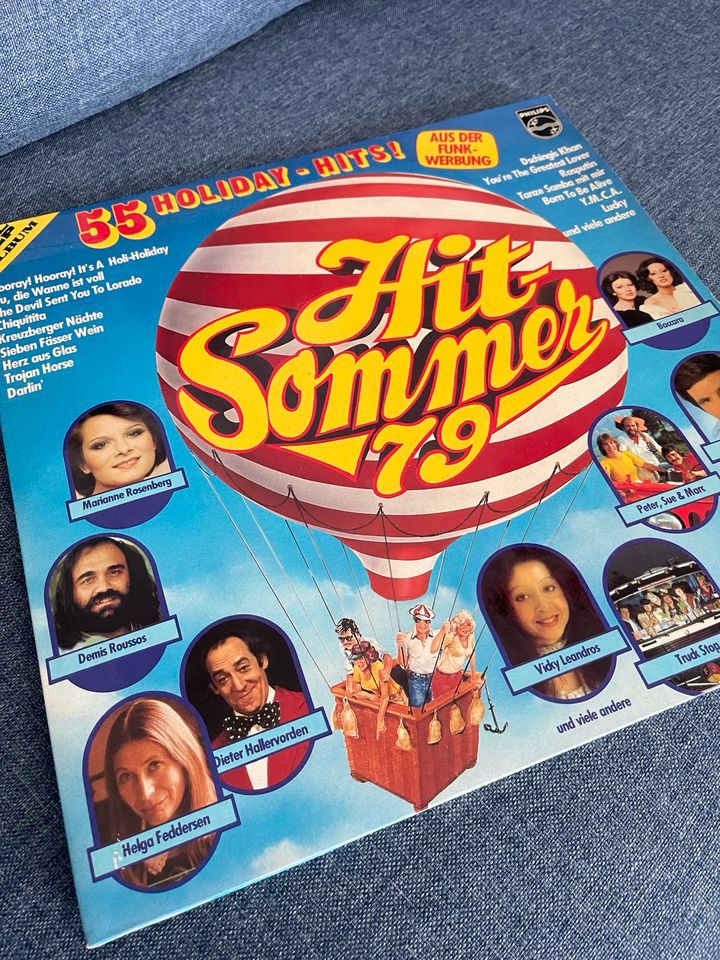 2 LP Langspielplatte Hit-Sommer 79 Philips in Kyritz