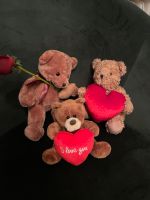 3 Teddys Herz Love Kuscheltiere Nordrhein-Westfalen - Kreuztal Vorschau