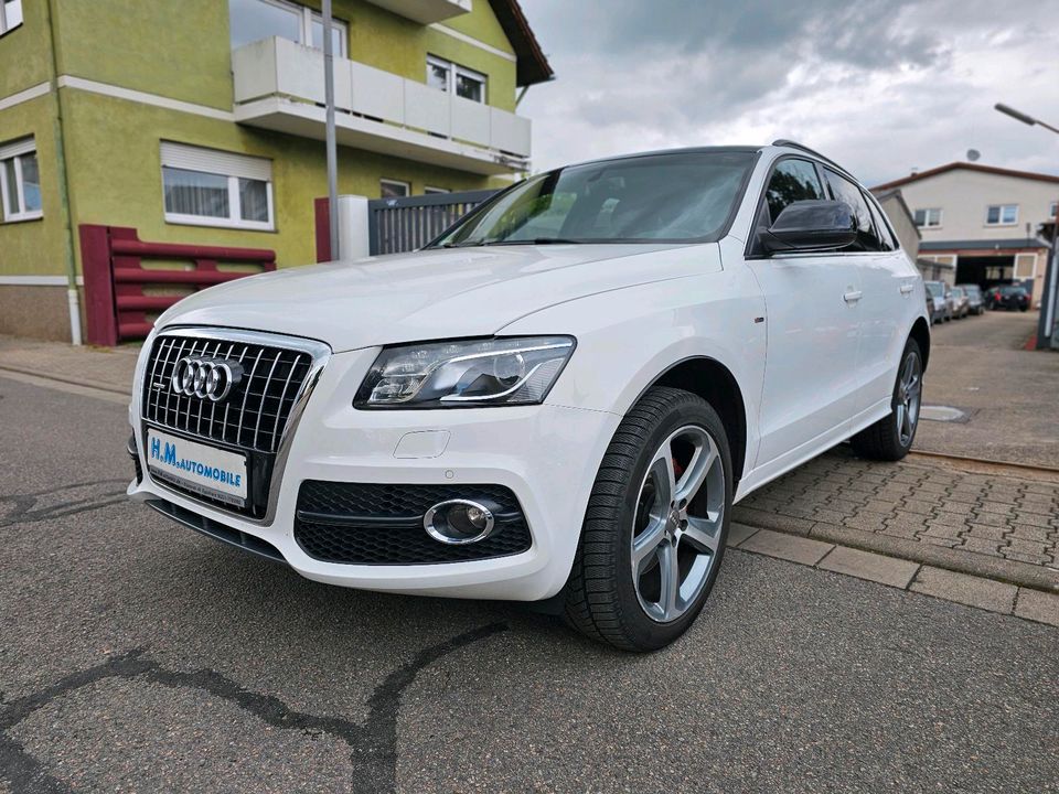 Audi Q5 3.0 TDI S-Line Plus/Bi-Xenon/Standh./Navi/AHK/Android in Eppelheim