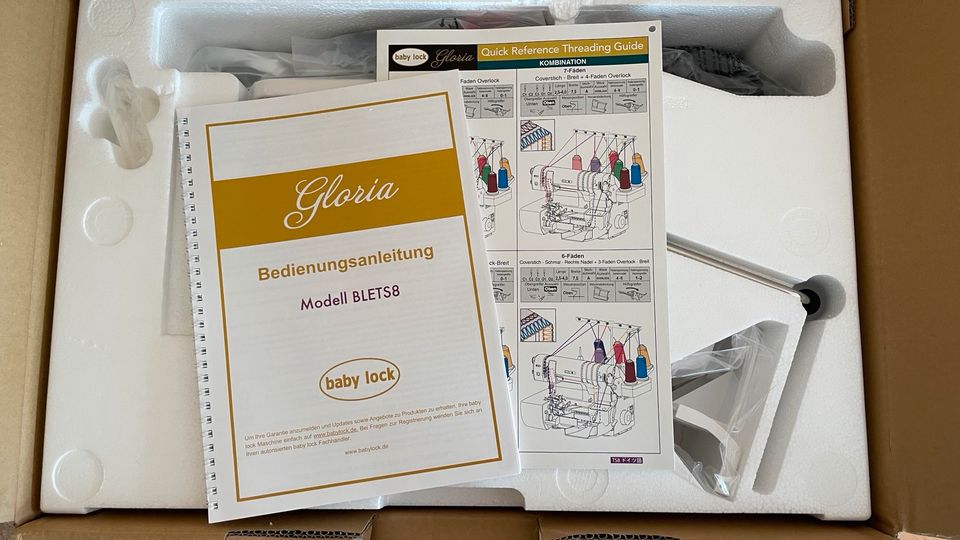 ❗️% NEU~OVP~ BABYLOCK~GLORIA~KOMBI~NÄHMASCHINE~OVERLOCK~COVERLOCK in Berlin