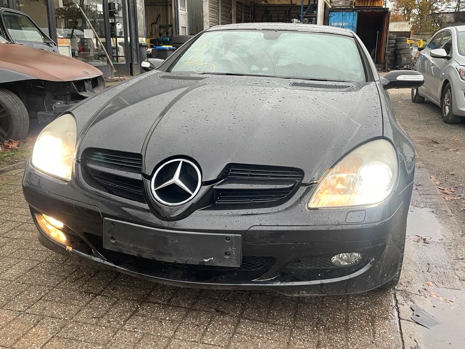 Schlachtfest Mercedes W171 SLK Motorhaube Kotflügel Stoßstange tü in Dorsten