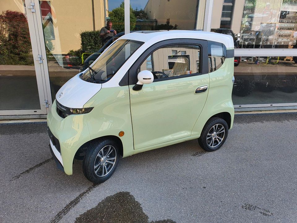 ❌❌ Microcar Kabinenroller Mopedauto 45 Km/h E Auto Neufahrzeug in Augsburg