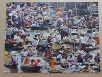 MB, Puzzle, Schwimmender Markt in Laos, 700 Teile, neuwertig Rheinland-Pfalz - Zornheim Vorschau