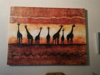 Bild Giraffen Leinwand... 80 x 60 Bayern - Coburg Vorschau