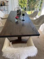 Großer Tisch aus Schwarzeiche, Länge 260cm breite 100cm Höhe 75cm Hessen - Dornburg Vorschau
