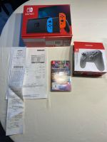 Nintendo Switch Rot Blau NEU mit Pro Controller und Mario Kart 8 Brandenburg - Falkensee Vorschau