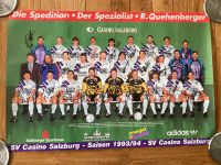 Poster Austria Salzburg 1993/1994 mit Unterschriften Bayern - Bad Reichenhall Vorschau