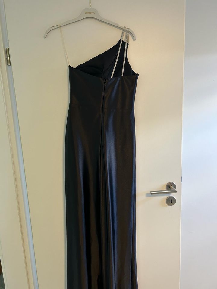 Abendkleid Schwarz Größe 38 Satin in Nürnberg (Mittelfr)