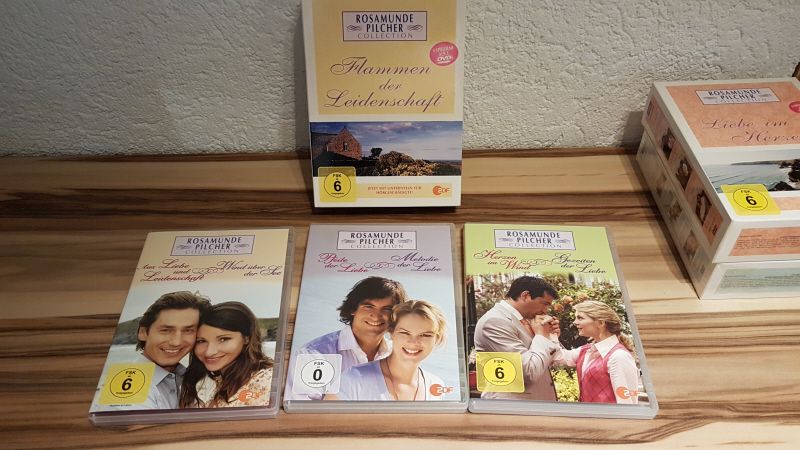 3 DVD Collectionen von Rosamunde Pilcher, 9 DVDs mit 18 Filmen in Leipzig