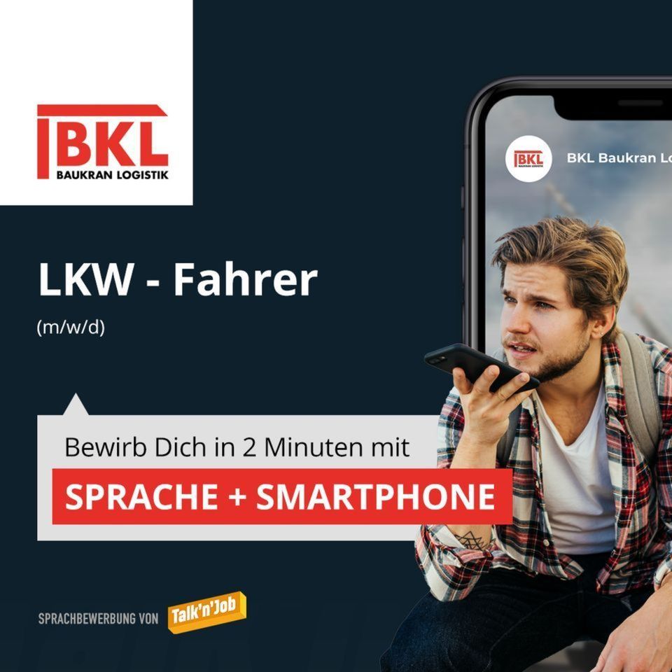 BERUFSKRAFTFAHRER / LKW-FAHRER (M/W/D) bei BKL in Frankfurt am Main in Frankfurt am Main