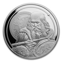 1 oz Silber BU 2021 Icons of Inspiration - Galileo Galilei Sachsen - Klipphausen Vorschau